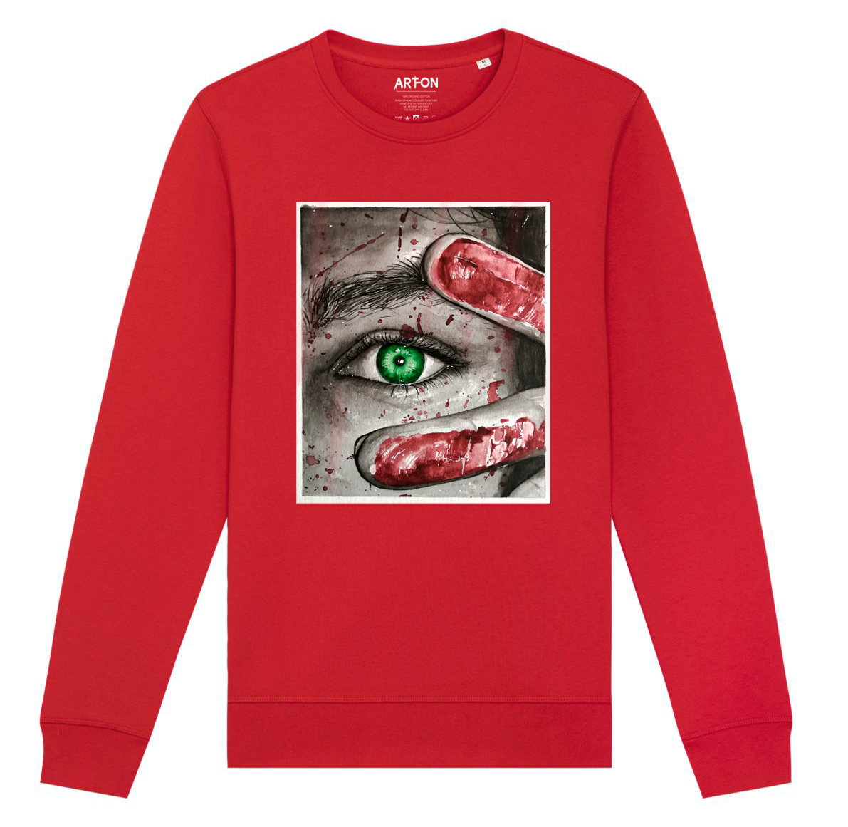 Green_eye_dzemperis_raudonas