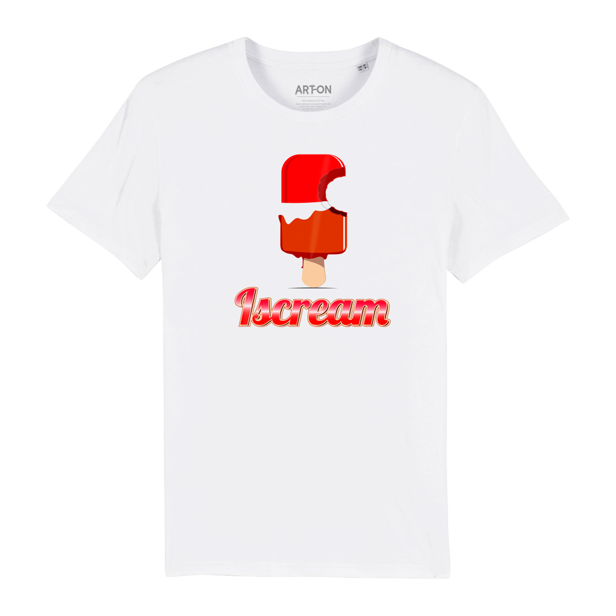 Iscream_marskineliai_balti